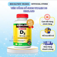 VIÊN UỐNG BỔ SUNG VITAMIN D3 KIRKLAND SIGNATURE 2000IU 600 VIÊN, VITAMIN D3 CỦA MỸ - HEALTHY MARS