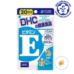 Viên uống bổ sung vitamin E DHC 20 viên