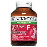 Viên uống bổ sung vitamin E tự nhiên Blackmores 500IU 150 Viên