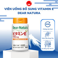 Viên Uống Bổ Sung Vitamin E DEAR NATURA Chống Lão Hoá Giảm Gãy Rụng Tóc Cân Bằng Nội Tiết Tố Nữ 60 Viên