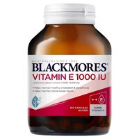 Viên uống bổ sung vitamin E Blackmores Vitamin E 1000 IU của Úc lọ 30 viên