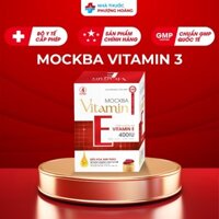 Viên Uống Bổ Sung Vitamin E Cao Cấp Cho Chị Em Phụ Nữ MOCKBA VITAMIN E Gia Phát Pharma 30 Viên/Hộp
