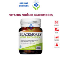 Viên uống bổ sung vitamin nhóm b Blackmores mega B complex 75 viên của Úc