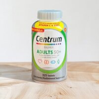 Viên uống bổ sung vitamin tổng hợp Centrum silver adults 50+ 325 viên mẫu