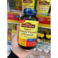 Viên Uống Bổ Sung Vitamin Tổng Hợp Nature Made Super Multiple Vitamin & Minerals (120 Viên)