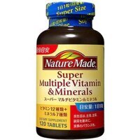 Viên uống bổ sung Vitamin tổng hợp và khoáng Nature Made Super Multiple Vitamin & Minerals