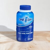 Viên uống bổ sung vitamin tổng hợp cho nam dưới 50 tuổi One a day Men 300 viên