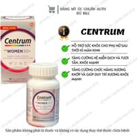 Viên uống bổ sung vitamin tổng hợp cho nữ trên 50 tuổi Centrum for Women 50+ 90 viên