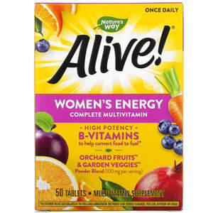 Viên uống bổ sung Vitamin tổng hợp Alive Women's Energy