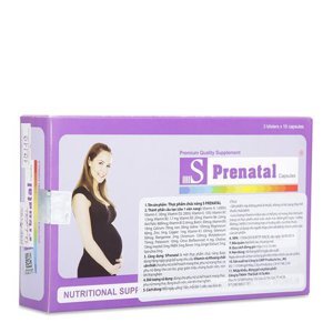 Viên uống bổ sung vitamin và khoáng chất cho bà bầu s-prenatal