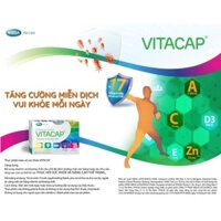 Viên Uống Bổ Sung Vitamin Và Khoáng Chất cho cơ thể giúp phục hồi sức khỏe và nâng cao thể trạng Vitacap Mega We Care