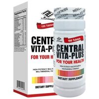 Viên Uống Bổ Sung Vitamin và Khoáng Chất Central Vita-Plus (Lọ 100 viên)
