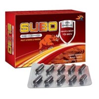 Viên Uống Bổ Sung Vitamin Và Khoáng Chất SUBO, Cao Nhân Sâm, Linh Chi, Tỏi Đen,Giúp Nâng Cao Sức Đề Kháng