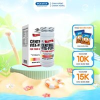 Viên uống bổ sung vitamin, khoáng chất Central Vita-Plus Nu-Health bồi bổ cơ thể, tăng cường sức đề kháng 100 viên