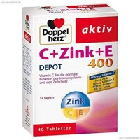 Viên uống bổ sung Vitamin C+Zink+E Depot của hãng dược phẩm Doppelherz