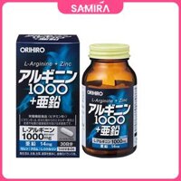 Viên uống bổ thận cho phái mạnh L-Arginine 1000mg và Zinc Orihiro – 120 Viên