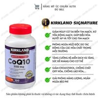 Viên uống bổ tim mạch CoQ10 300mg Kirkland 100 viên