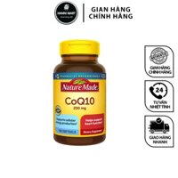 Viên Uống Bổ Tim Mạch Nature Made Coq10 200 Mg 140 Viên Của Mỹ