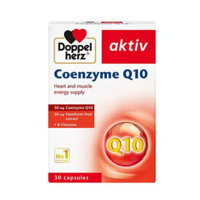 Viên uống bổ tim mạch Doppelherz Coenzym Q10 thương hiệu số 1 nước Đức