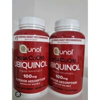 Viên uống bổ tim Qunol Mega Coq10 Ubiquinol 100mg 120 viên của Mỹ