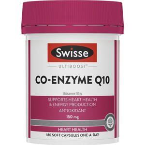Viên uống bổ tim Swisse Ultiboost Co-Enzyme Q10 150mg 180 viên