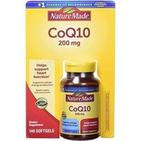 Viên uống bổ trợ tim mạch Nature Made CoQ10 100 mg [Mỹ]