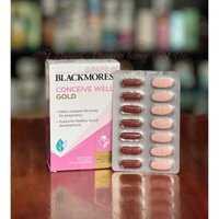 Viên uống bổ trứng tăng khả năng thụ thai Conceive well gold blackmores 28 viên mẫu mớia