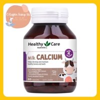 Viên Uống Bổ Xung Canxi Cho Bé Healthy Care Canxium 60 viên- Chuẩn Úc