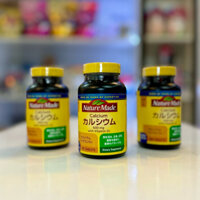 Viên Uống Bổ Xung Canxi NATURE MADE SUPER CALCIUM WITH VITAMIN D 600mg lọ 200v