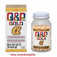 VIÊN UỐNG BỔ XUNG NĂNG LƯỢNG Q&P GOLD KOWA 160 VIÊN NHẬT BẢN