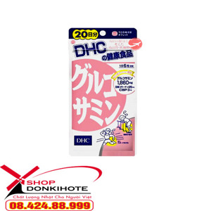 Viên uống bổ xương khớp Glucosamine DHC - 20 ngày, 120 viên