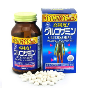 Viên uống bổ xương khớp Glucosamine Orihiro 360 Viên