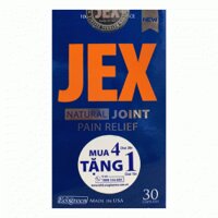 Viên uống bổ xương khớp Jex Natural Joint Pain Relief, Chai 30 viên