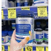 Viên uống bổ xương khớp Wagner Glucosamine & Chondroitin - 200 Capsules