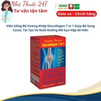 Viên Uống Bổ Xương Khớp Glucollagen 7 in 1 Giúp Bổ Sung Canxi, Tái Tạo Và Nuôi Dưỡng Mô Sụn Hộp 60 Viên
