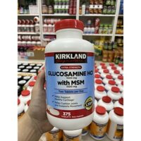 Viên uống bổ xương khớp Glucosamine HCI 1500mg ( 375 viên ) _ NHẬP MỸ 🗽✈️