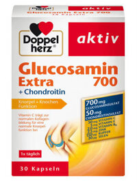 Viên uống bổ xương khớp Doppelherz Glucosamin Extra 700 + Chondroitin
