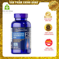 VIÊN UỐNG BỔ XƯƠNG KHỚP GLUCOSAMINE HCL 1500MG CHONDROITIN MSM PURITAN'S PRIDE 100 VIÊN