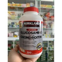 Viên uống Bổ Xương Khớp Glucosamine chondroitin Kirkland Của Mỹ. Mẫu mới 280viên. Date2027
