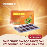 Viên uống Boganic forte-mát gan, giải doc (Hộp 5 vỉ x 10 viên)