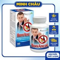 VIÊN UỐNG BONI ANCOL GIÚP LÀM GIẢM TRIỆU CHỨNG KHÓ CHỊU KHI CAI RƯỢU, GIẢM CẢM GIÁC THÈM RƯỢU VÀ BẢO VỆ GAN THẬN