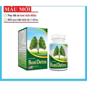 Viên uống Bonidetox - giúp giải độc phổi & ngừa ung thư phổi, 30v