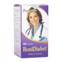 Viên uống BoniDiabet Botania hỗ trợ điều trị bệnh tiểu đường, giảm glucose máu (60 viên)