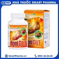 Viên uống BoniGut Botania giảm nồng độ acid uric trong máu, hỗ trợ điều trị bệnh gout (60 viên)