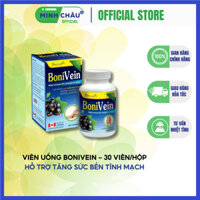 Viên uống BoniVein Botania hỗ trợ tăng sức bền của tĩnh mạch - 1 Lọ x 30 viên