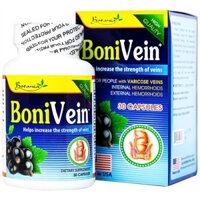 Viên uống BoniVein hỗ trợ tăng sức bền của tĩnh mạch