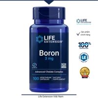 Viên uống Boron 3 mg, 100 viên - Life Extension Việt Nam