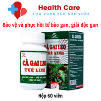 Viên uống Cà Gai Leo Tuệ Linh bảo vệ và phục hồi tế bào gan, giải độc gan (60 viên)