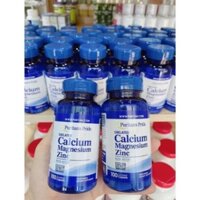 Viên Uống Calcium Magnesium Zinc Puritan's Pride 100