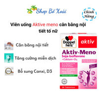 Viên uống cân bằng nội tiết tố nữ Aktiv Meno, chăm sóc sức khỏe phụ nữ tiền mãn kinh và mãn kinh